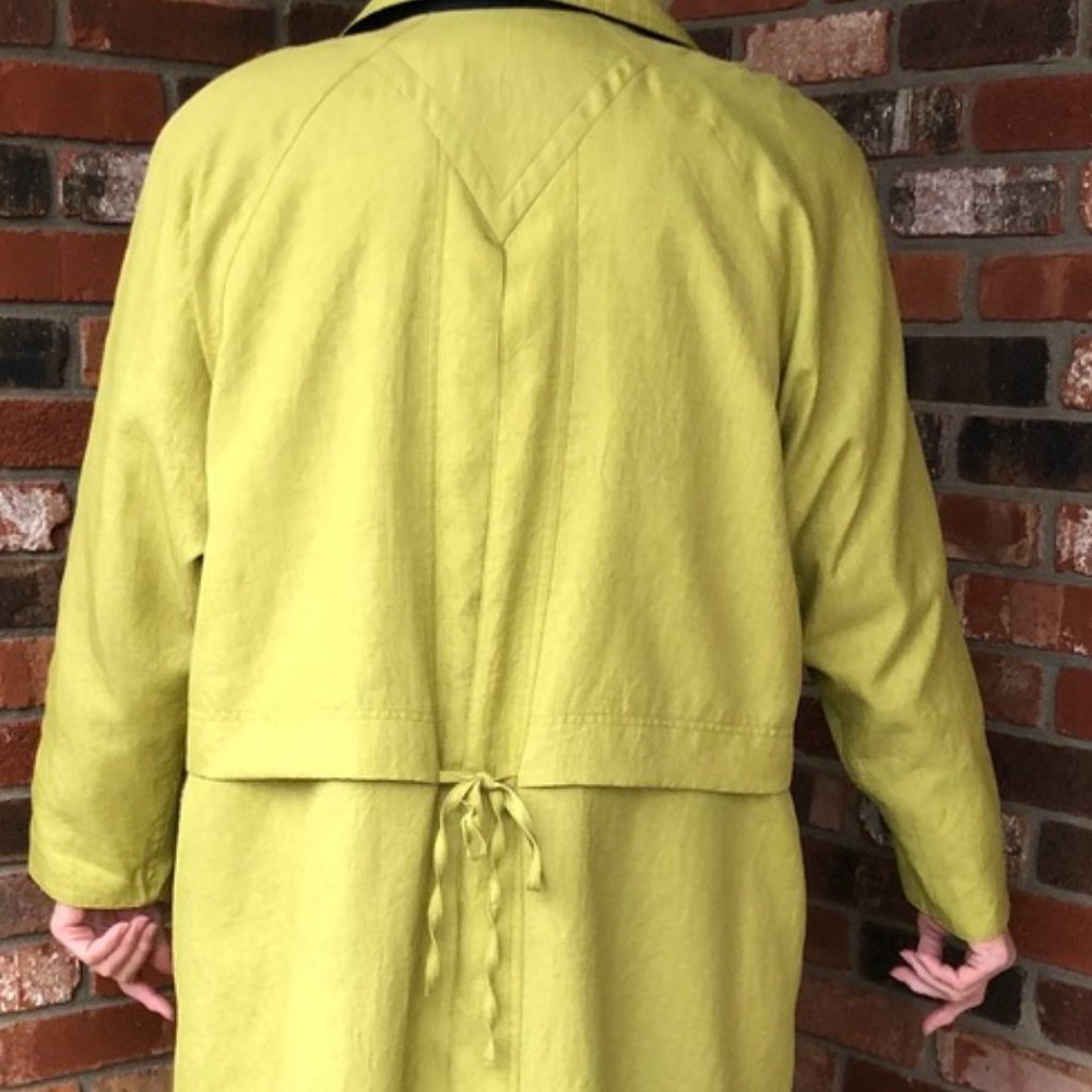 VINTAGE  J. GALLERY  TRENCH COAT  NEW - Picture 7 of 11
